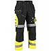 Produktbild Blakläder Bundhose "X1500 High Vis" Klasse 1, 1 Stück, Größe C48, schwarz / gelb, 150818609933C48