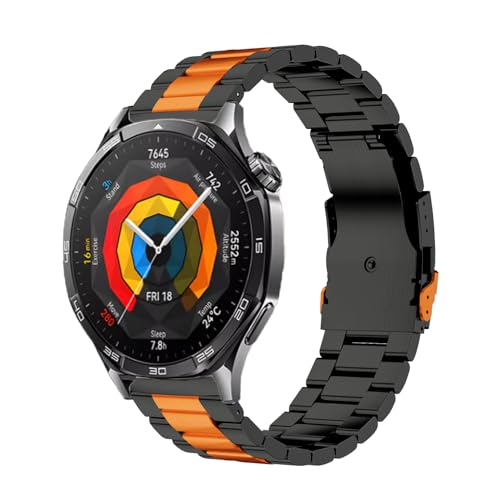 Correa Huawei Watch GT5 46mm pulsera de acero 22mm para GT3 y GT2e de eslabones