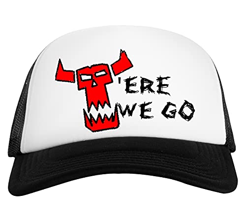 Gorra de béisbol unisex Ork blanca y negra para fans del juego