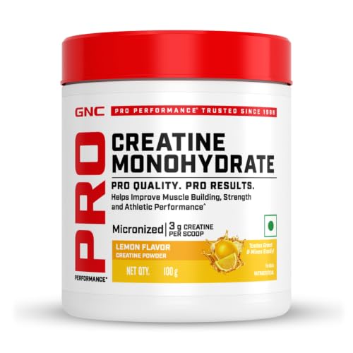 Image of GNC Creatine Monohydrate PRO Performance Powder | 3g, Micronized | 100g