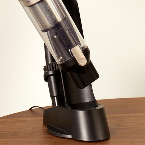 Petra 11,1V Kabelloser Handstaubsauger – mit Ladestation, leicht, kompakt, 100ml Staubbehälter, Auto-Staubsauger, HEPA-Filter, 20 Min Betriebszeit, LED-Bodenbürste, Küchenstaubsauger