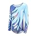 Hotfiary Leotards for Girls Gymnastics Toddler Dance Biketard Long Sleeve Sparkly Tumbling Outfit Dancewear One Piece Unitard