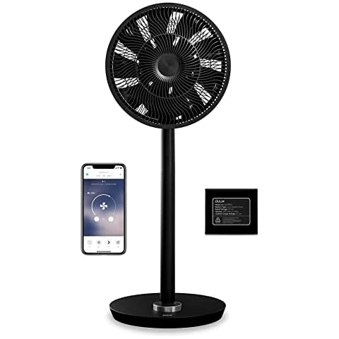 Duux Whisper Flex Smart Standventilator - Steuerung per Fernbedienung & Smartphone - Höhenverstellbar 51-88cm - Leiser Ventilator mit Nachtmodus und Timer Cover