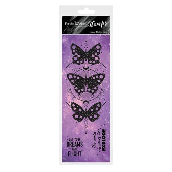 Hunkydory Crafts for The Love of Stamps- Lunar Butterflies FTLS942