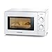 SEVERIN Four Micro-ondes, Gril 1 000W, 20L, 9 niveaux de puissance, Minuteur 35 min., Plateau tournant (Ø 25,4 cm), Blanc, MW 7891