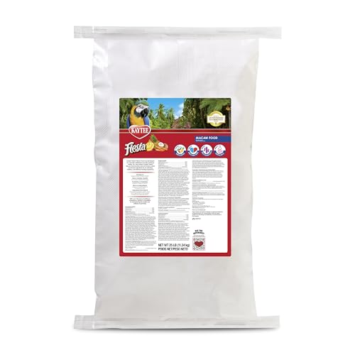 Kaytee Fiesta Macaws Bird Food 25 lb