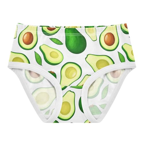 Fruit Avocado Toddler Girls's Underwear 2T 2302231