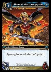 World of Warcraft TCG - Hannah The Unstoppable HoA-187 - Heroes of Azeroth