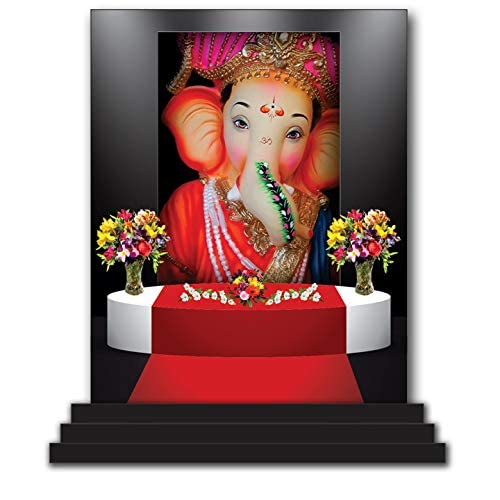 Figurine Ganesh Ji 5253 pour tableau de bord voiture et maison