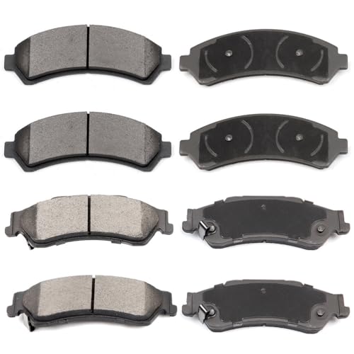 Image of ECCPP D726 D729 Ceramic Disc Brake Pad Set For Chevrolet For S10 1998-2004