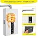 Tankless Water Heater Propane,Instant Hot Propane Gas Water Heater,Indoor 3.18 GPM,Constant Propane Water Heater with Fahrenheit Digital Display,Multi-Protection (White)