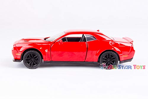 American Legends Dodge Challenger Hellcat 2018 Rojo miniatura 4