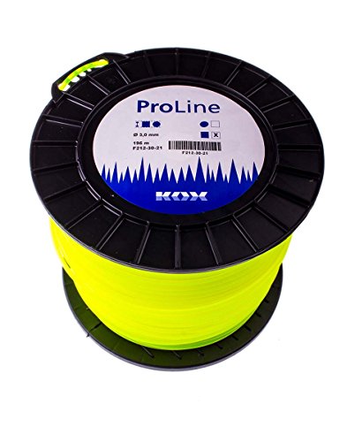 Preisvergleich Produktbild KOX ProLine Freischneidefaden quadratisch, Dicke: 3,0 mm, Länge: 195 m