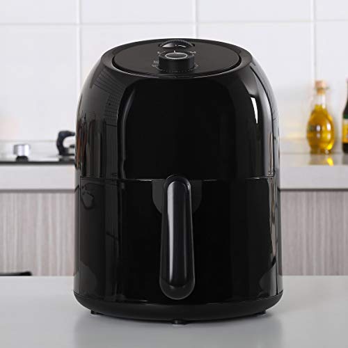 Lawazim Air fryer 2.5L 1000W Electric Hot Air Fryers Oven Oilless Cooker, black, 05-2351-01