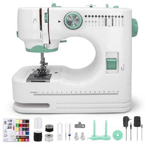 Xamanabu Sewing Machine for Beginners with 12 Built-in Stitches, 6