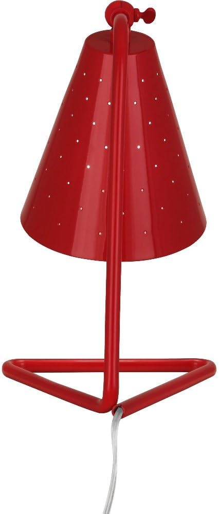 Robert Abbey Pierce Ruby Red Metal Modern Desk Lamp