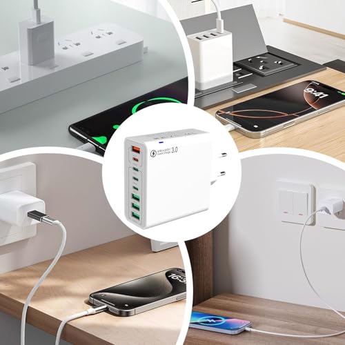 Cargador rápido USB C para evitar llevar múltiples adaptadores en tu mochila 4