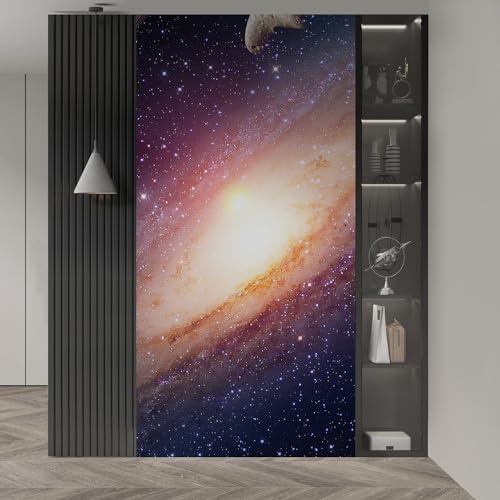 SIGNFORD Wall Mural Galaxy Removable Wallpaper Wall Sticker for Bedroom
