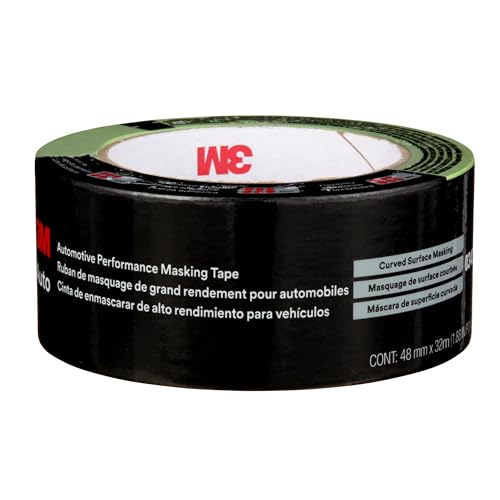 Image of 3M Automotive Performance Masking Tape, 03435, 48 mm x 32 m, 1 Roll