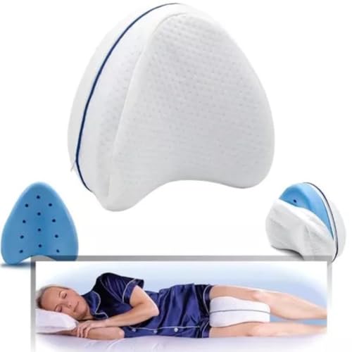 Almofada Para Pernas, Joelho, Anatômica Ortopédico, Alívio Dor, Ideal para Gravidez e Problemas nas