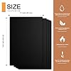 Oven Liners for Bottom of Oven - 5 Pack Large Heavy Duty Mats, 17”x25” Non-Stick Reusable Liner for Electric, Gas, Toaster Ovens, Grills - Kitchen Accessory to Keep Oven Clean (5, Black) #2