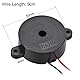 sourcing map DC 12V Aktive elektronische Summer Alarmgeber Kontinuierlich Signalton Redner