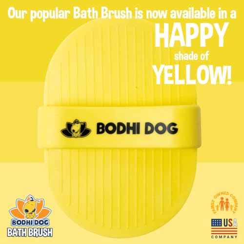 Image of Bodhi Dog Shampoo Brush | Pet Shower & Bath Supplies for Cats & Dogs | Dog Bath Brush for Dog Grooming | Long & Short Hair Dog Scrubber for Bath | Professional Quality Dog Wash Brush