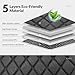 Custom Fit Car Floor Mats for Lexus NX Series 200 200T NX300 NX300h 2015-2020 2021 2022 2023 2024 All-Weather Protection, Waterproof and Anti-Slip PU Leather Full Coverage Mats（Black-Beige）