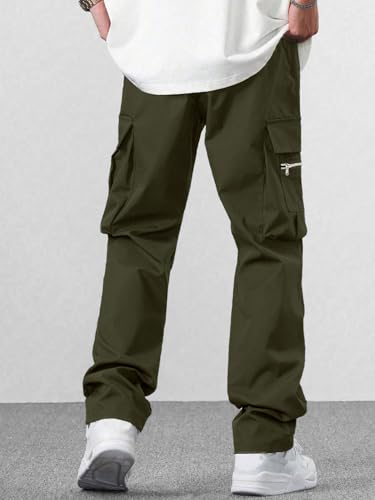 Image of Noble Monk Cargo for Men || Cotton Cargo Pant || Stylish Multi-Pocket Casual Trousers for Men