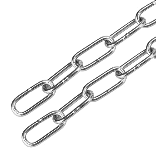 Chaîne en acier inoxydable anti-rouille pour fixer le linge et charges légères - 3
