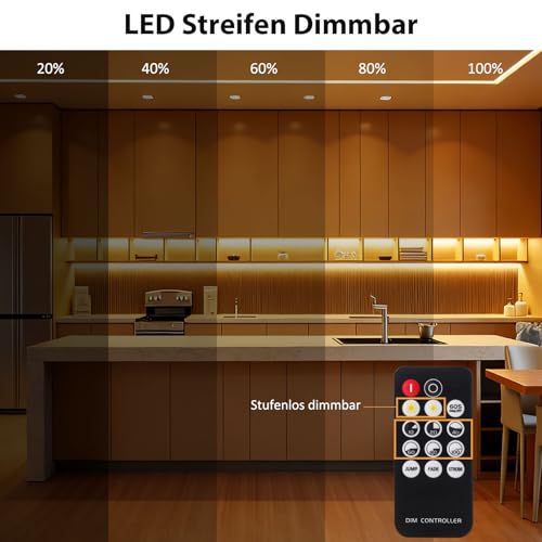ANTENLICHT COB LED Streifen 3M Warmweiss 2700K 26W LED Band Dimmbar – Ansicht 3
