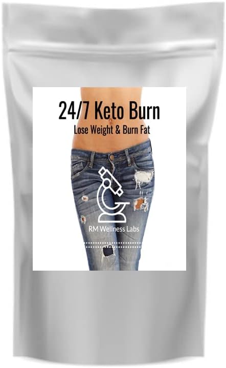 24/7 Keto Burn - Lose Weight & Burn Fat Fast - 60 Pills - 2 Month Supply, 1 count (Pack of 60)