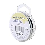 Artistic Wire 28-Gauge Black Wire, 40-Yards