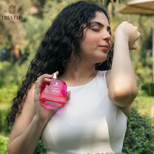 Image of TREVITO Celeste Luxury Perfume for Women 100ml | Premium Long Lasting Eau de Parfum | Oriental Chypre Fragrance | Skin Friendly Perfume | Daily Wear Scent for Office, Travel & Casual Use