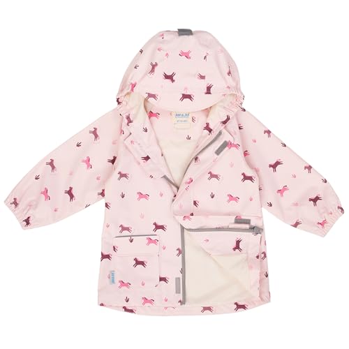 Image of JAN & JUL Waterproof Rain Jacket, Raincoat with Hood for Girls and Boys