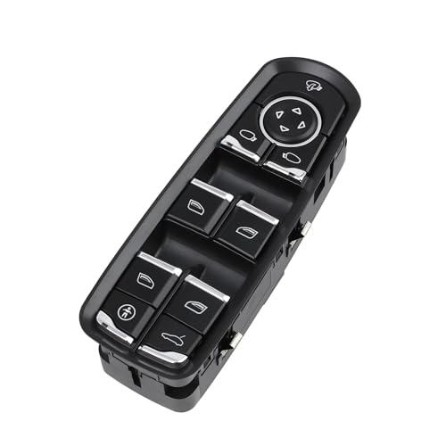 Bouton commutation vitre électrique gauche finition origine 7PP959858MDML Cayenne