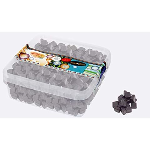 Deine Naschbox | Zuckerfreie Salzige Lakritz Kubusse | 1kg Naschbox | XL Packung für Party Cover