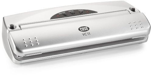 Caso Vakuumierer VC11 silber 110 Watt/Vollautomatisches Vakuumiersystem
