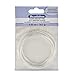 Beadalon 347B-050 Silver Plated Memory Wire Bracelet, 1/2-Ounce/Pkg, Approximately 30 Loops