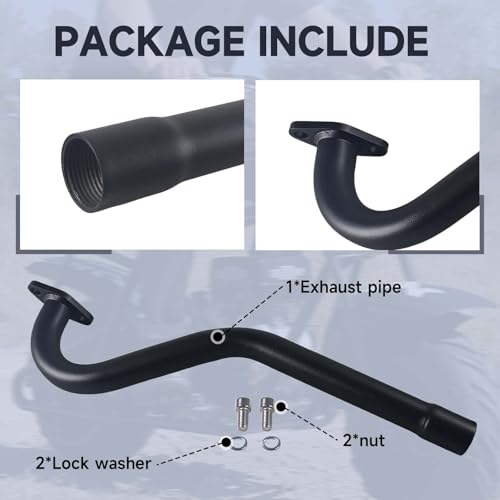 Image of Exhaust Pipe For Coleman CT100U Mini bike