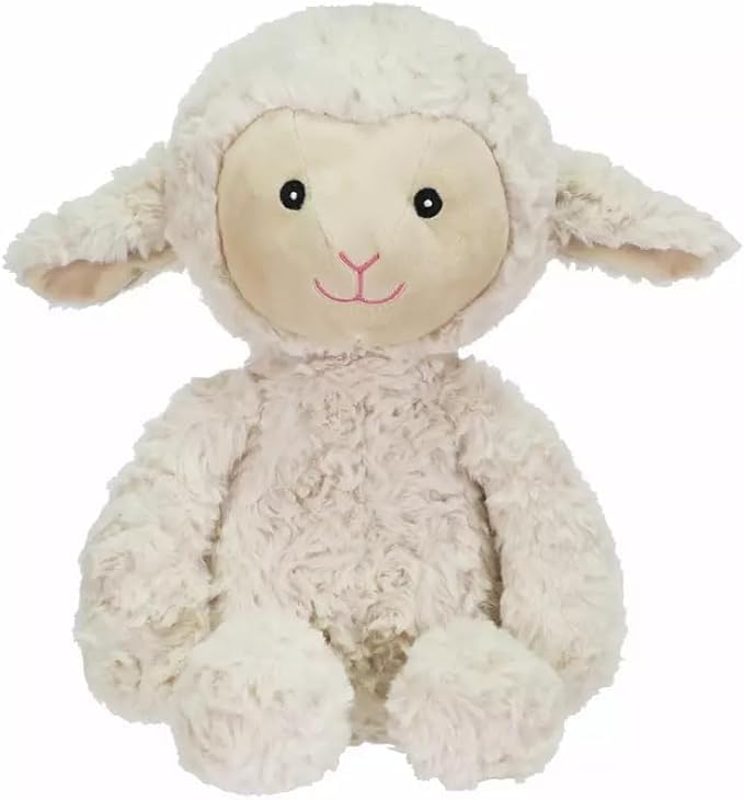 Chad Valley Lamb Soft Toy, Cream Plush Stuffed Animal