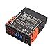 Baugger Digitaler Temperaturregler STC-3008 Intelligenter Zwei-Wege-Temperaturregler DC 12V Kühlschrankthermostat Unterstützung Heizen/Kühlen/Temperaturkorrektur/Verzögerter Start/Alarm bei hoher oder
