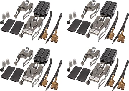 Replacement for RR124P4 Receptacle Kit 4 Pack for Whirlpool Frigidaire 814399 5303935058 Replaces Parts