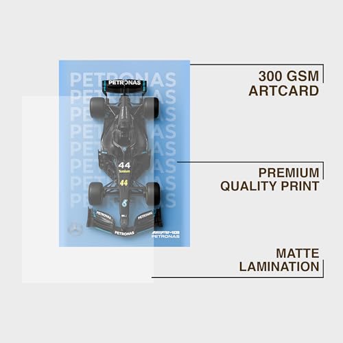 Image of CodersParadise F1 Racing Car Poster Frame - A4 Premium Framed Wall Art, Formula Race Car Decor for Bedroom, Office & Gaming Setup | Motorsport Wall Poster for Racing Fans, Gamers & Collectors