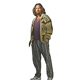 JEFF BRIDGES THE DUDE BIG LEBOWSKI LIFESIZE CARDBOARD STANDUP STANDEE CUTOUT POSTER