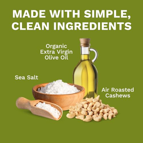 Image of Karma Nuts Olive Oil & Sea Salt Whole Cashews (1.5 oz, Pack of 12) - Roasted Cashews, Healthy Snacks for Adults - Gluten Free Vegan Snacks, Non GMO - Flavored Nuts, Low Carb Snack