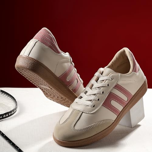 Image of TRASE Casual Sneaker Shoes for Women | Soft Cushioned Insole | Sneakers for Woman | Lightweight | Comfortable | Stylish, Trendy Girls and Women Sneakers with Laces