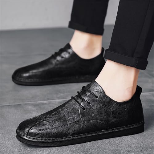 Men's Lace Up Oxford Dress Shoes Summer Lightweight British Style Casual Business Comfortable Footwear3