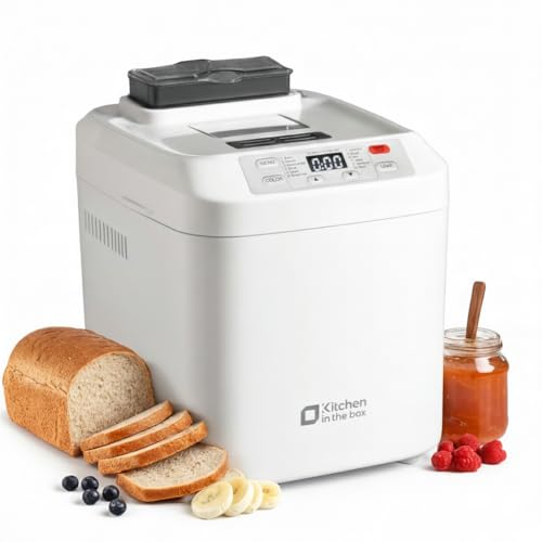 Macchina per il Pane, Kitchen in the Box Macchina del Pane con 12 Programmi,...