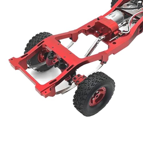 Placa de resorte de amortiguador trasero de metal para MN82 LC79 1/12 RC 3